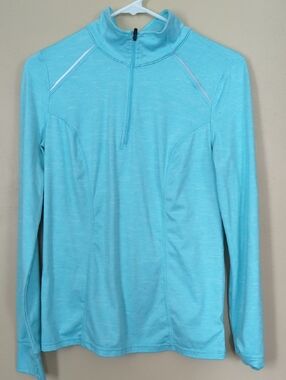 Xersion Light Blue Half-Zip Performance Pullover